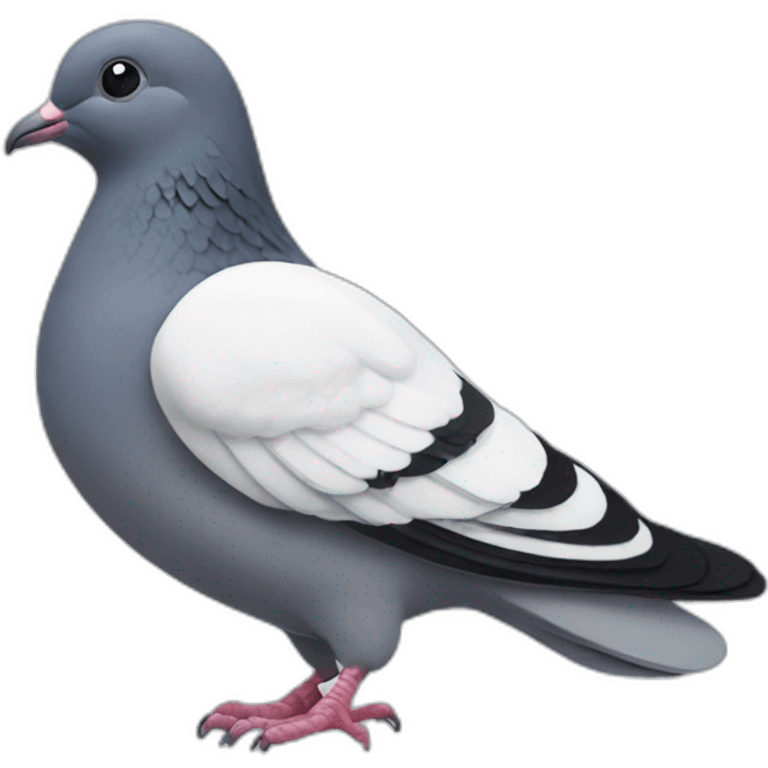 Pigeon Tottenham Hotspur badge emoji