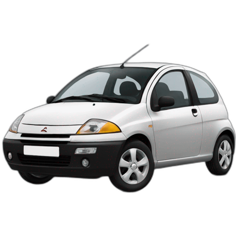 Black Citroen C2 emoji