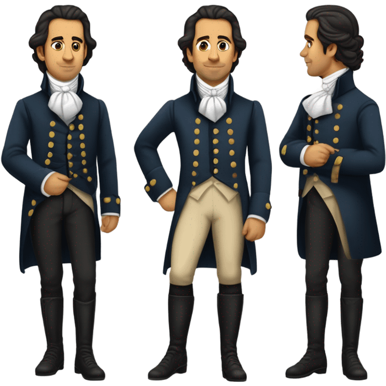 Lin Manuel Miranda as Alexander Hamilton  emoji