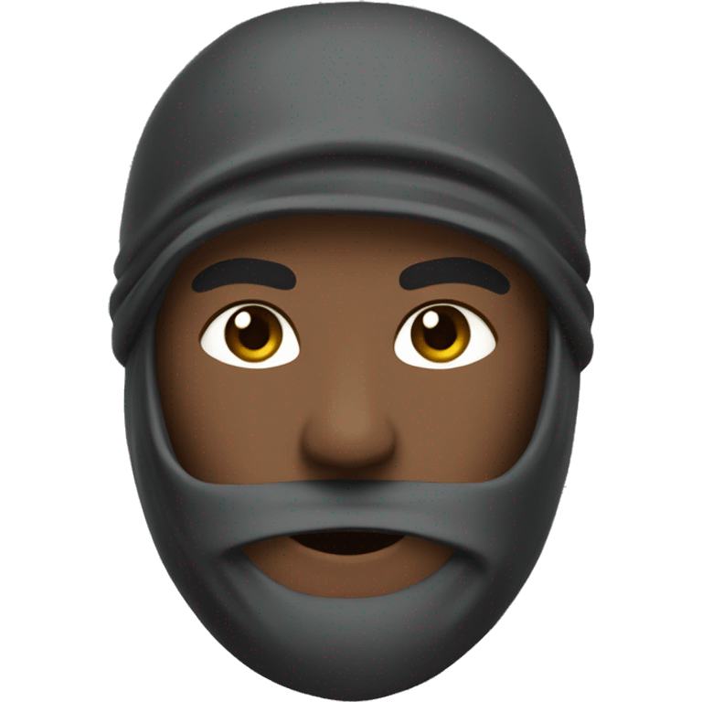 Le Ninja brun de nonja emoji