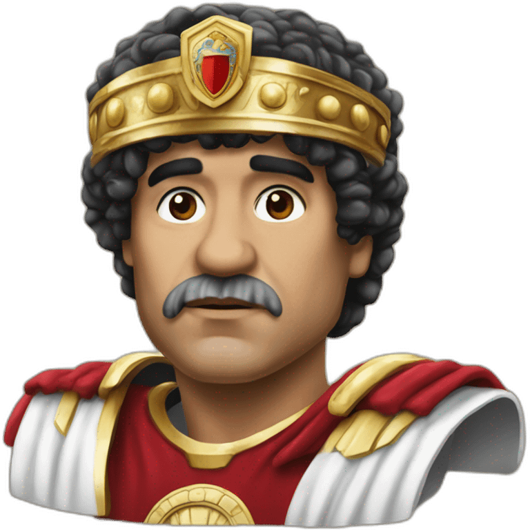 Realistic-old-Maradona-dressed-as-a-Roman-emperor emoji