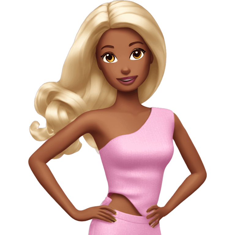 barbie self care emoji