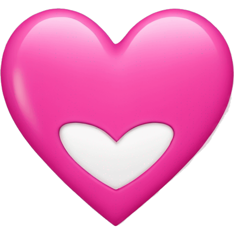 Pink heat with extra hearts emoji