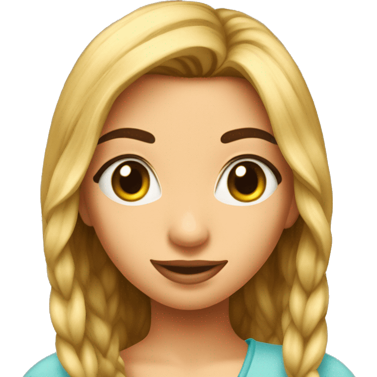 Girls on the bora emoji