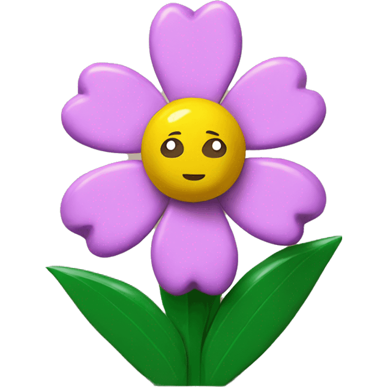 Lego flower  emoji