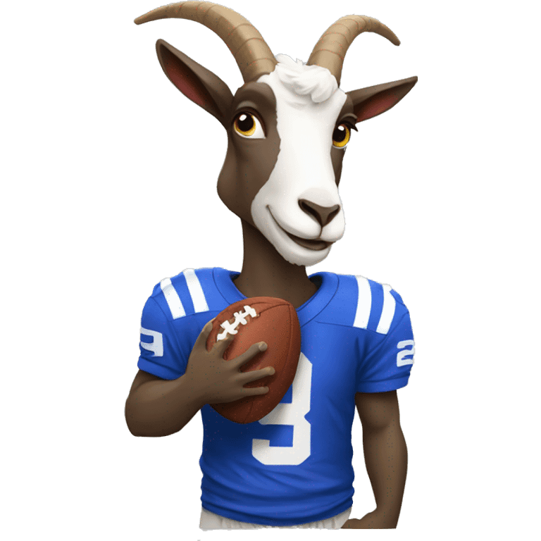 Goat of football  emoji