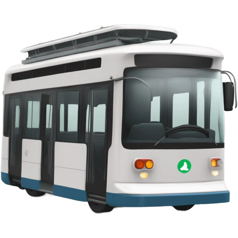 single-decker trolleybus emoji