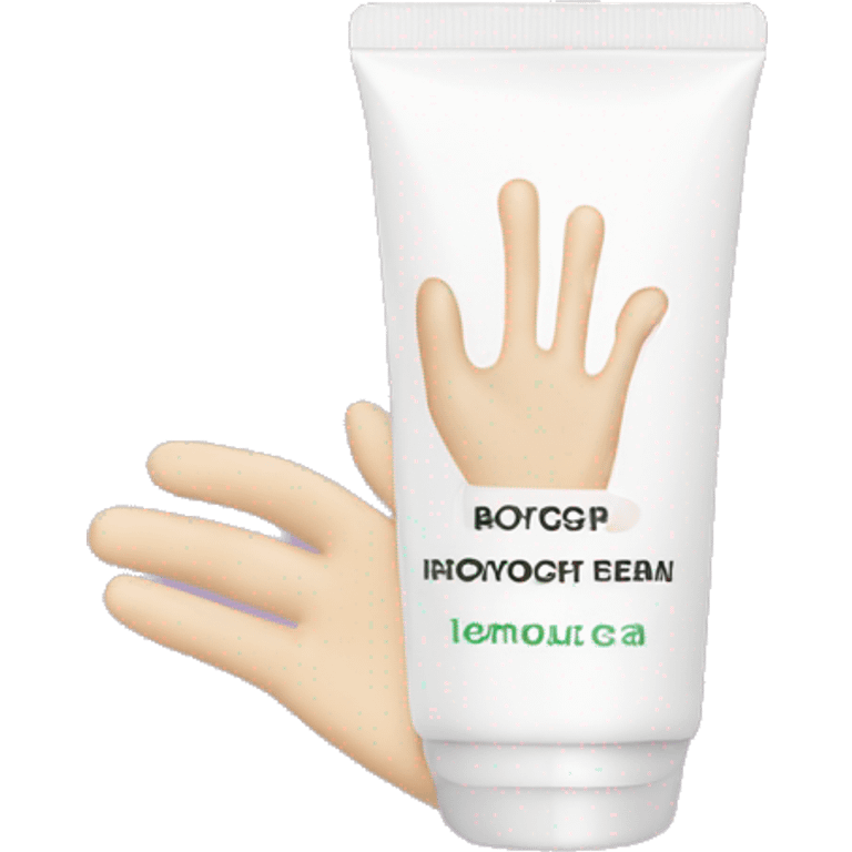 hand cream emoji