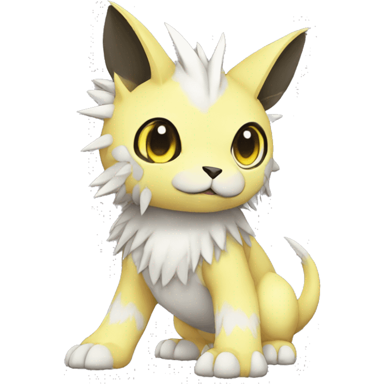 cute kawaii cool edgy Digimon-Fakemon-animal full body emoji