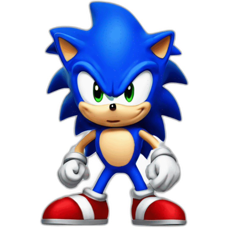 Sonic Hedgehog emoji