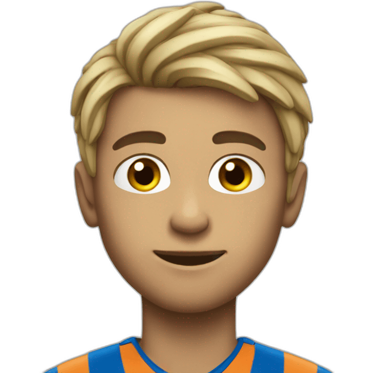 Footballer boy emoji