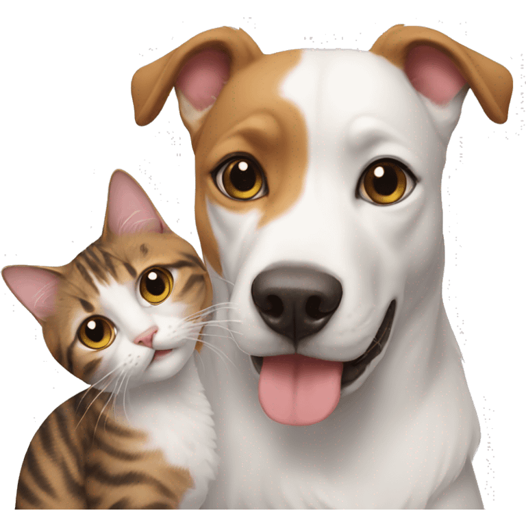 cat and dog emoji