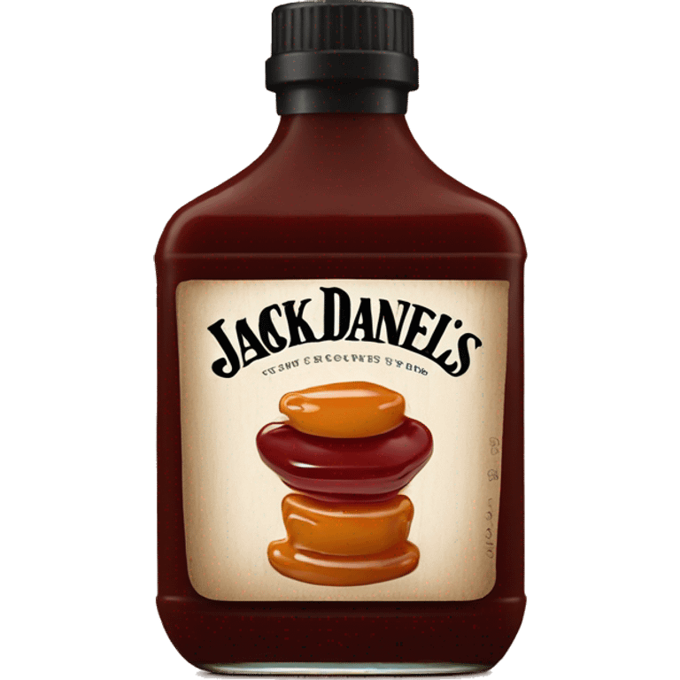 Barbecue sauce with Jack Daniels  emoji