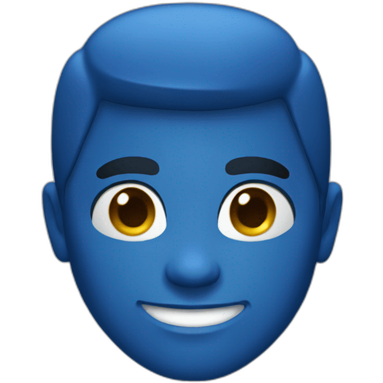 blue avatar emoji