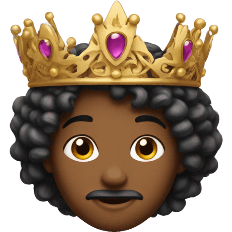 Princes with crown emoji