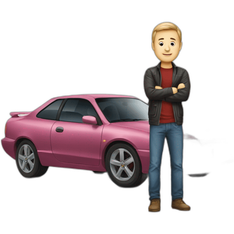 Sergey Stilov with car emoji