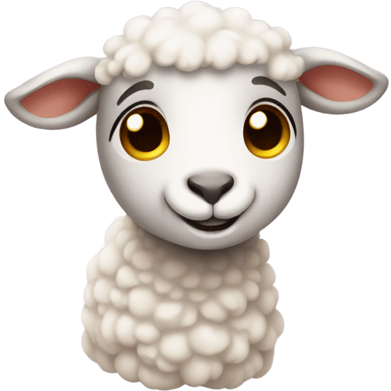 cute lamb emoji