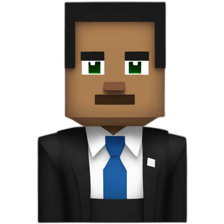 minecraft-obama emoji