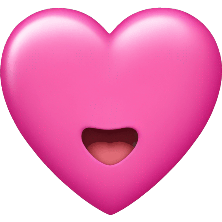 very very pink heart emoji