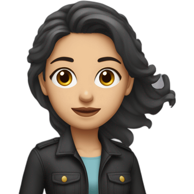 Léna Mahfouf emoji