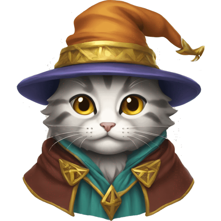 Kitty wizard  emoji