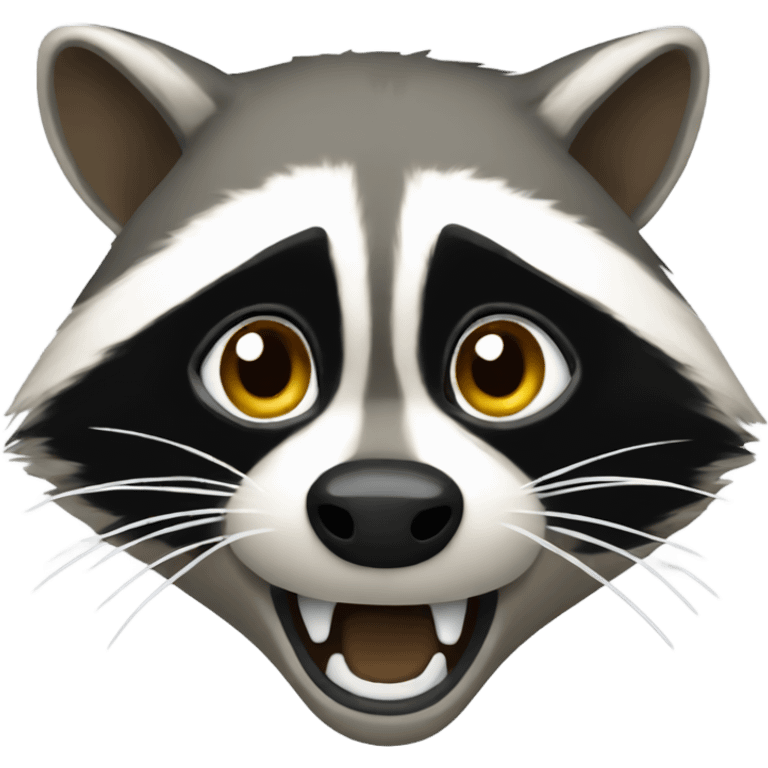 Stank raccoon  emoji