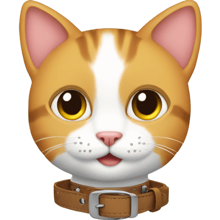 cat collar emoji