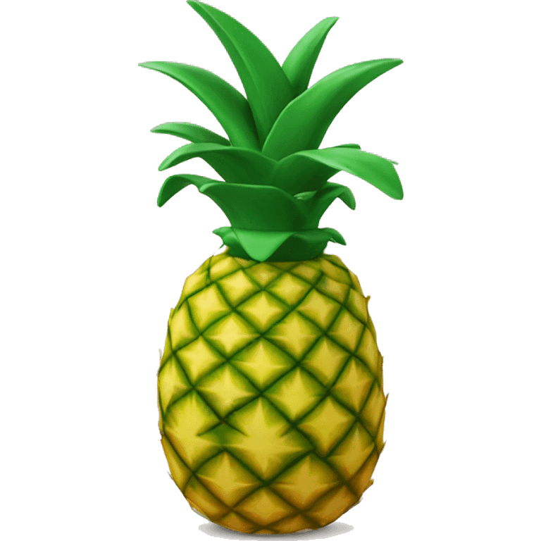 3D Pineapple  emoji