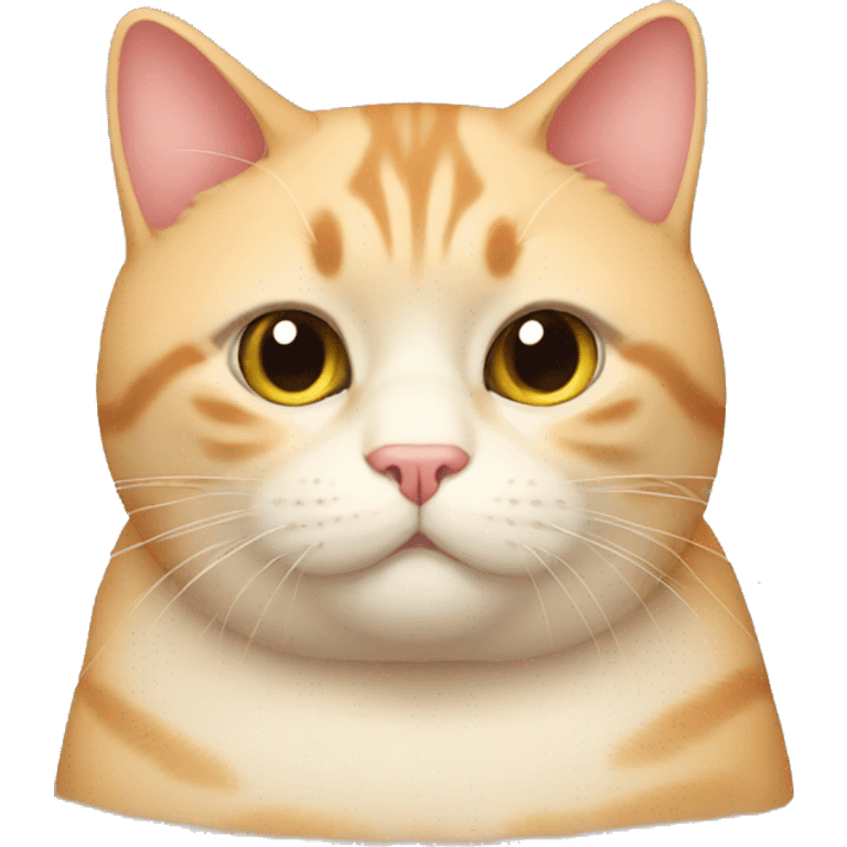 Cat fat emoji