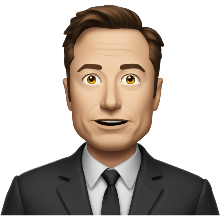 elon musk but mean emoji