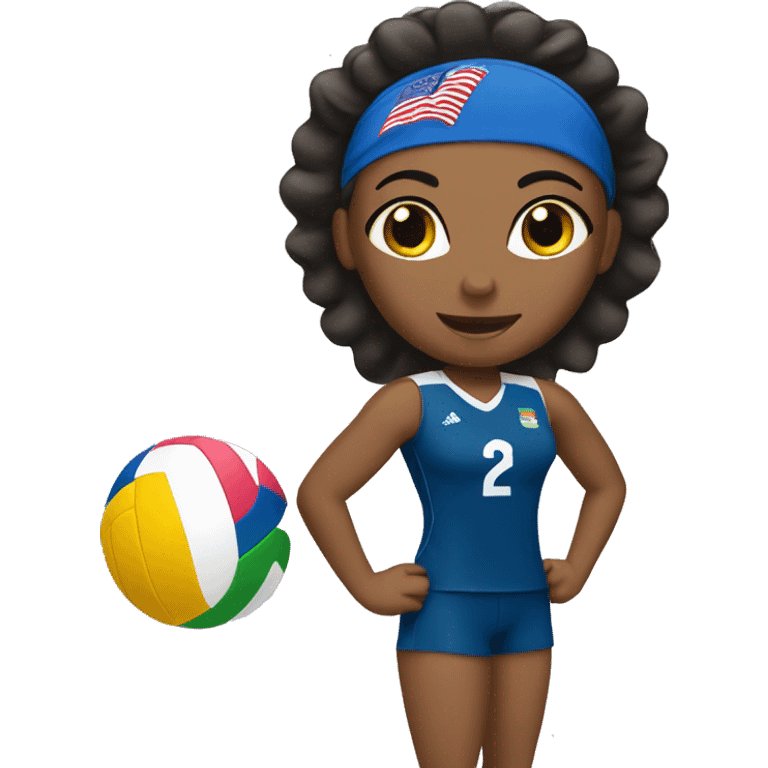 summer olympics girl volleyball emoji