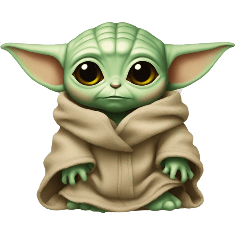  Sadly Baby yoda  emoji