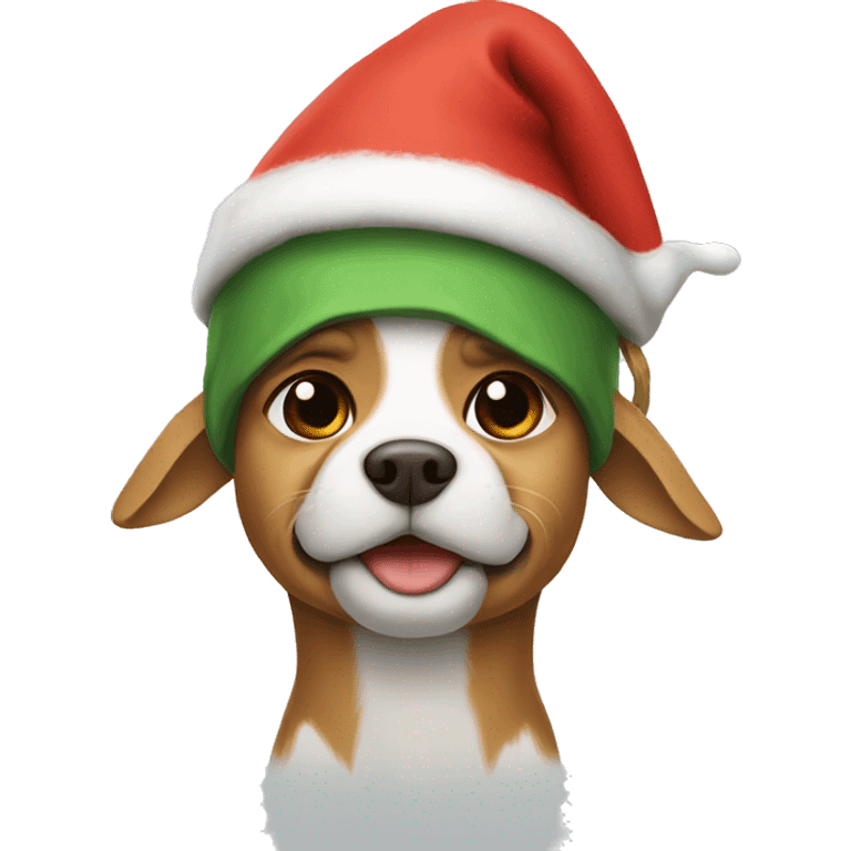 Elf with a dog hat  emoji