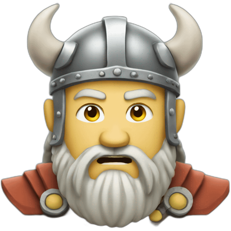 Viking upset emoji