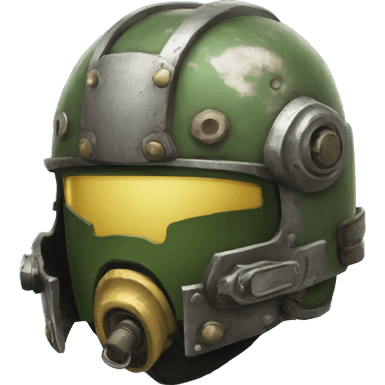 Helmet from fallout  emoji