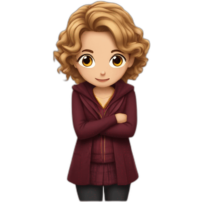 Hermion Granger kissing emoji