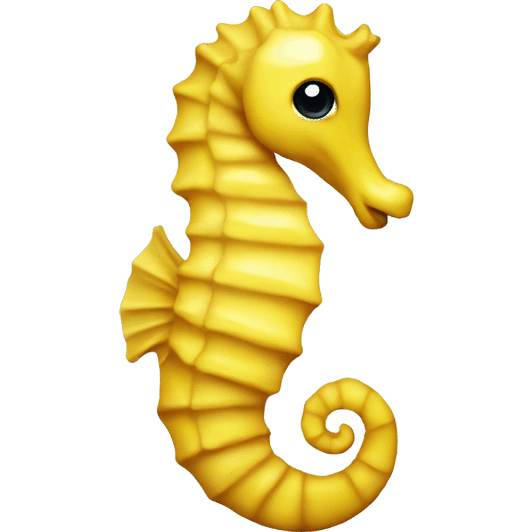 yellow seahorse emoji