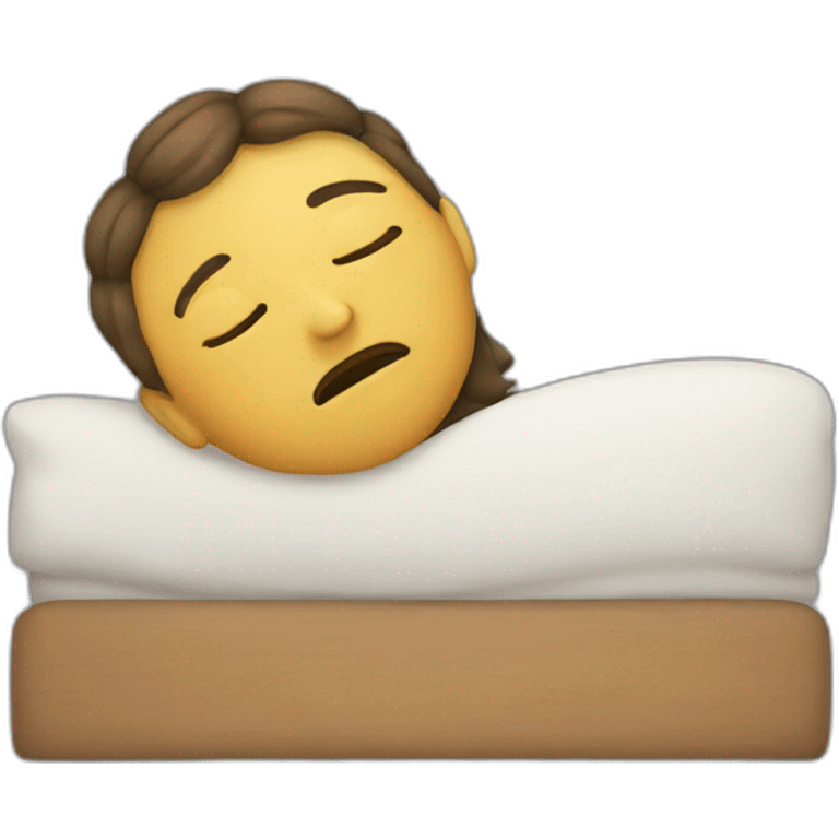 Someone sleeping emoji