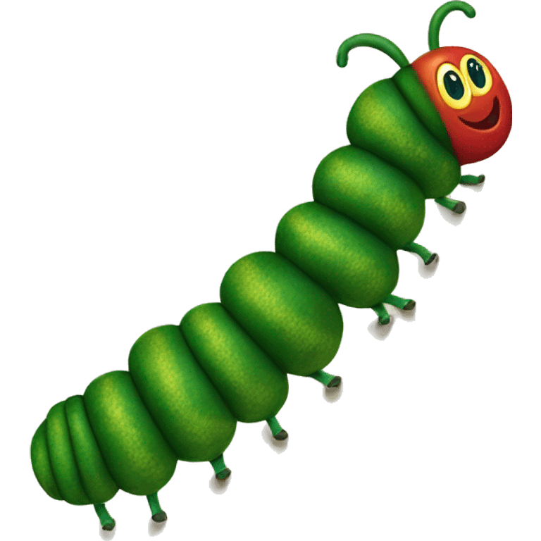 The little hungry caterpillar book emoji