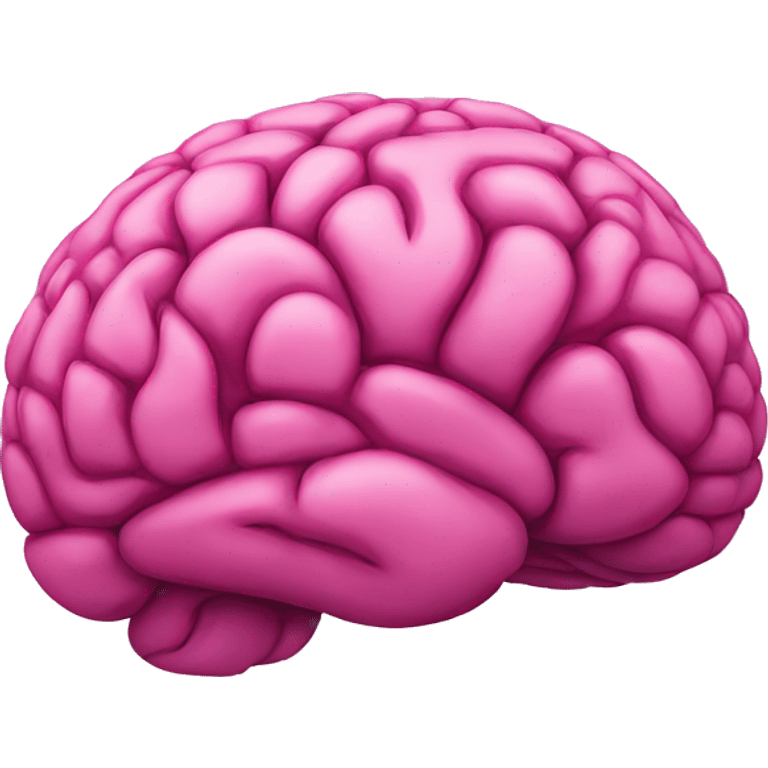 Cerebro rosa  emoji