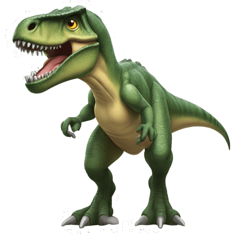 A giganotosaurus emoji. Show whole body emoji