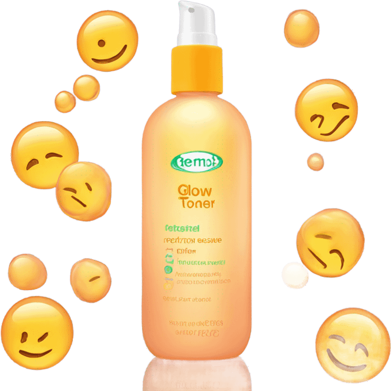 Glow recipe toner emoji