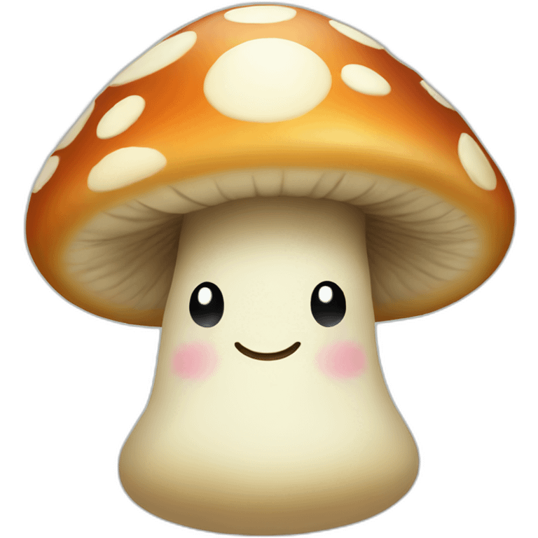 happy-mushroom emoji