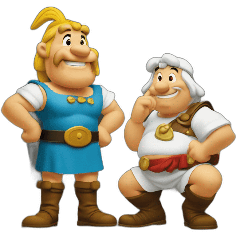 Astérix et obelix emoji