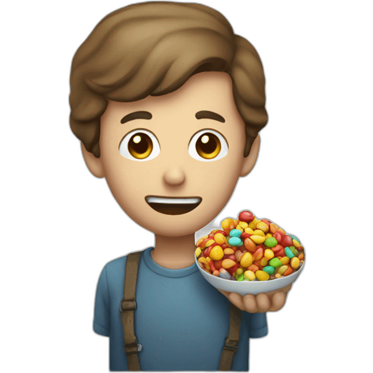 candy man hungry emoji