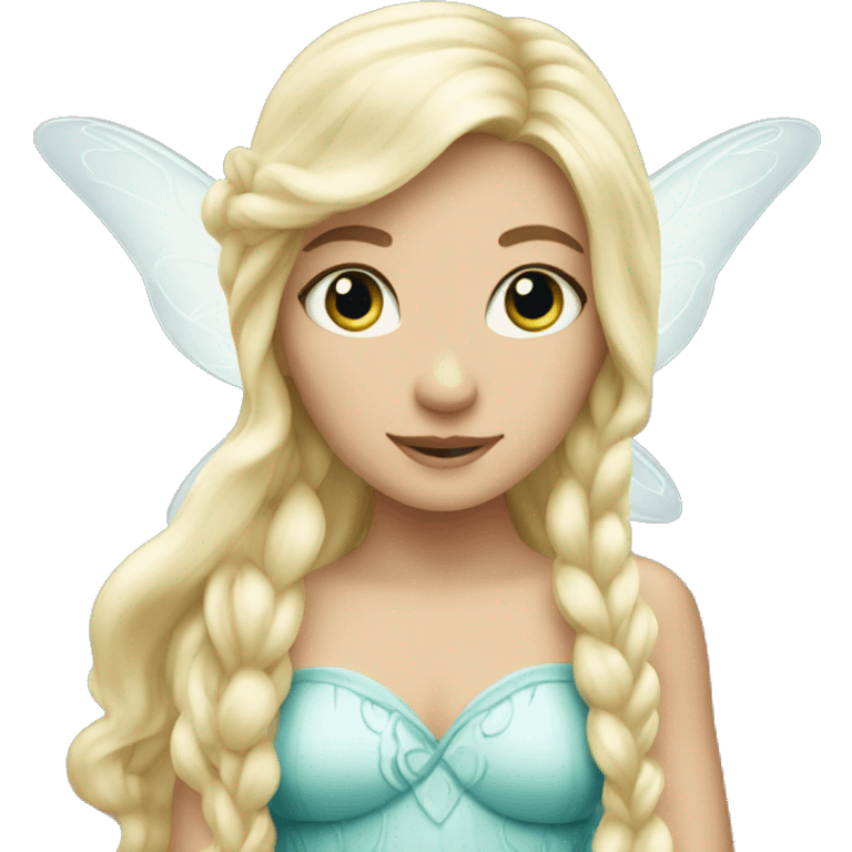 white blonde fairy emoji