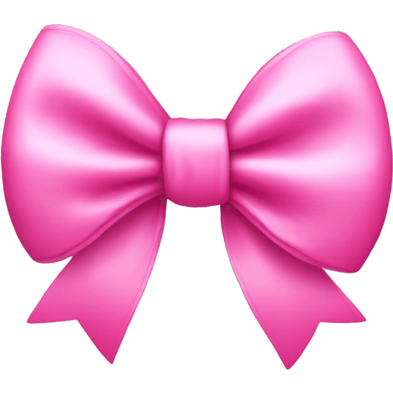 pink pink with a bow emoji