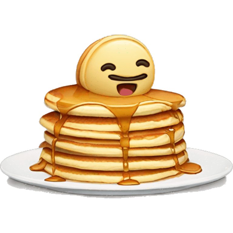 Pancake people emoji