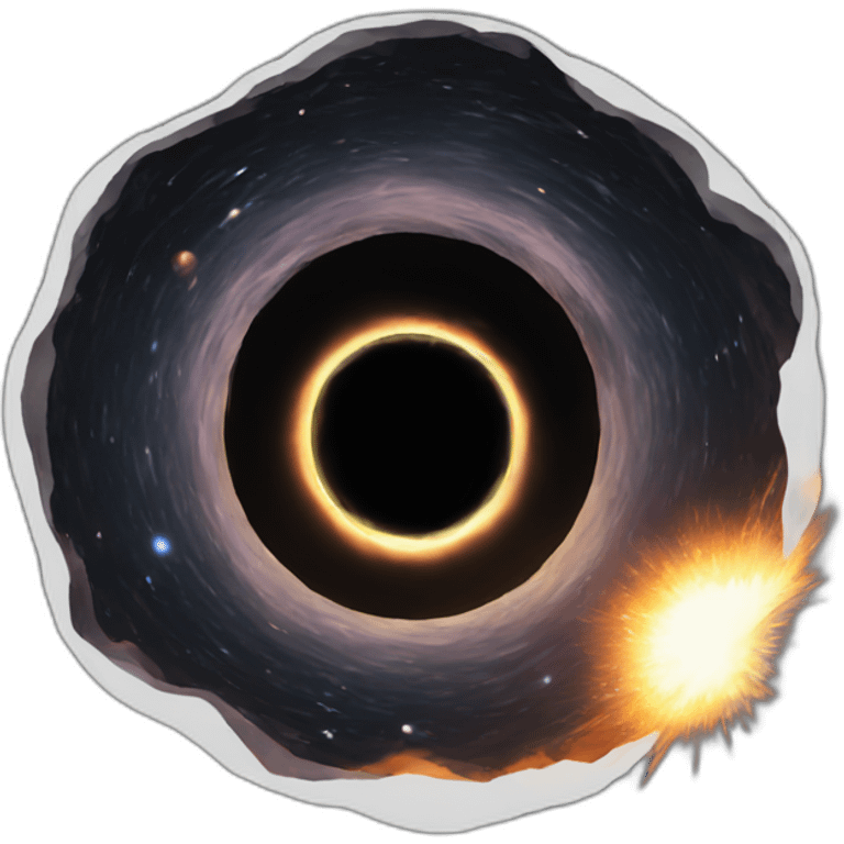 black hole emoji