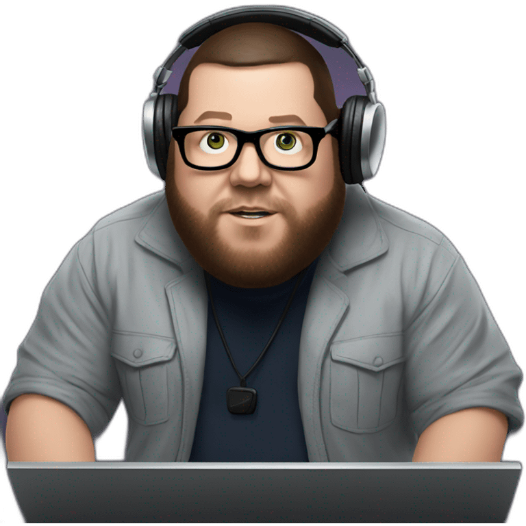 Nick frost djing emoji